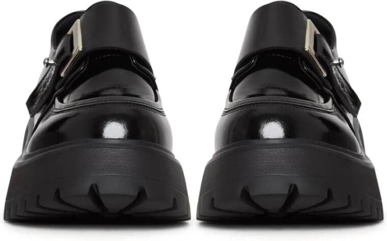 Cesare Gaspari Platform Loafers Black Dames