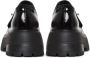 Cesare Gaspari Platform Loafers Black Dames - Thumbnail 6