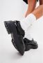 Cesare Gaspari Platform Loafers Black Dames - Thumbnail 8