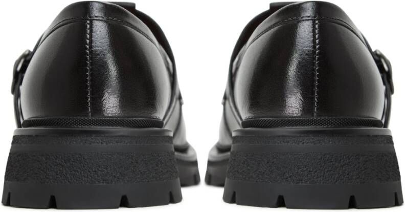 Cesare Gaspari Platform Loafers Marina Black Dames