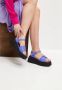 Cesare Gaspari Platform Sandalen Lila Purple Dames - Thumbnail 5