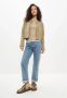 Cesare Gaspari Platform Slingback Slippers Renata Khaki Beige Dames - Thumbnail 4