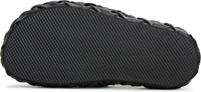 Cesare Gaspari Platform Slippers Antonella Black