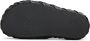 Cesare Gaspari Platform Slippers Antonella Black - Thumbnail 2
