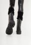 Cesare Gaspari Elegante Veterschoenen Enkellaarsjes Grijs Gray Dames - Thumbnail 11