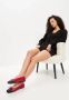 Cesare Gaspari Rode Leren Ballerina's Mila Red Dames - Thumbnail 15