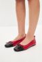 Cesare Gaspari Rode Leren Ballerina's Mila Red Dames - Thumbnail 9