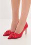 Cesare Gaspari Rode Stiletto High Heeled Sandalen Red Dames - Thumbnail 5