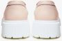 Cesare Gaspari Roze Blokhak Loafers Pink Dames - Thumbnail 5