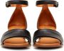 Cesare Gaspari Sandalettes met blokhak Zwart Black Dames - Thumbnail 5