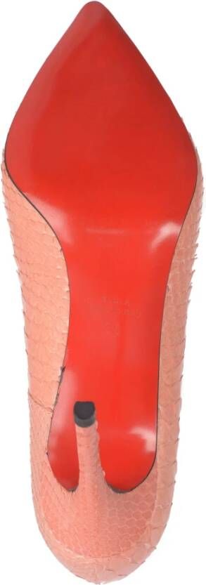 Cesare Gaspari Slangenleer Stiletto Pumps