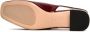 Cesare Gaspari Slingback Block Heels Pumps Mar y Sol Bordeaux - Thumbnail 2
