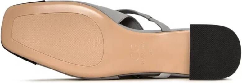 Cesare Gaspari Slingback Blokhakken Pumps Marisol Grijs