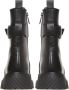 Cesare Gaspari Stevige veterschoenen Betty met wollen binnenzool Zwart - Thumbnail 2