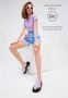 Cesare Gaspari Stijlvolle Blokhak Sandalen Lila Purple Dames - Thumbnail 4