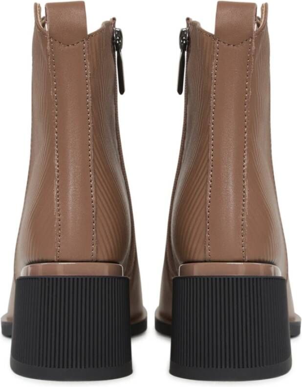 Cesare Gaspari Stijlvolle Enkellaarzen Bruin Brown Dames