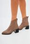 Cesare Gaspari Stijlvolle Enkellaarzen Bruin Brown Dames - Thumbnail 6