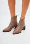 Cesare Gaspari Stijlvolle Enkellaarzen Bruin Brown Dames - Thumbnail 8