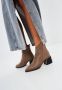 Cesare Gaspari Stijlvolle Enkellaarzen Bruin Brown Dames - Thumbnail 9