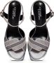Cesare Gaspari Stijlvolle Hoge Hak Sandalen Gray Dames - Thumbnail 4