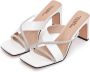 Cesare Gaspari Stijlvolle hoge hak sandalen White Dames - Thumbnail 2