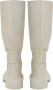 Cesare Gaspari Kniehoge lederen laarzen Beige Dames - Thumbnail 5