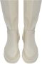 Cesare Gaspari Kniehoge lederen laarzen Beige Dames - Thumbnail 9