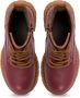 Cesare Gaspari Stijlvolle Leather Lace-up Ankle Boots Red Dames - Thumbnail 5