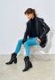 Cesare Gaspari Stijlvolle Leren Cowboy Laarzen Black Dames - Thumbnail 6