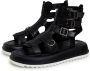 Cesare Gaspari Stijlvolle Plateau Sandalen Black Dames - Thumbnail 2