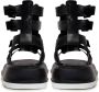 Cesare Gaspari Stijlvolle Plateau Sandalen Black Dames - Thumbnail 5