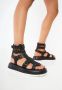 Cesare Gaspari Stijlvolle Plateau Sandalen Black Dames - Thumbnail 10