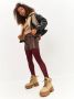 Cesare Gaspari Stijlvolle Platform Enkellaarzen Beige Dames - Thumbnail 4