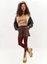 Cesare Gaspari Stijlvolle Platform Enkellaarzen Beige Dames - Thumbnail 6