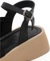 Cesare Gaspari Stijlvolle Platform Sandalen Black Dames - Thumbnail 6