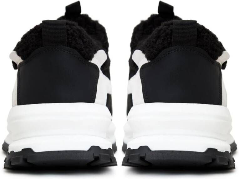 Cesare Gaspari Stijlvolle Platform Sneakers Black Dames