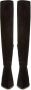 Cesare Gaspari Stijlvolle Suede Over-de-Knie Laarzen Black Dames - Thumbnail 4