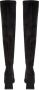 Cesare Gaspari Stijlvolle Suede Over-de-Knie Laarzen Black Dames - Thumbnail 3