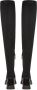 Cesare Gaspari Stijlvolle Suede Over-De-Knie Laarzen Black Dames - Thumbnail 4