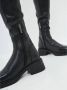 Cesare Gaspari Chique Suède Overknee Laarzen Black Dames - Thumbnail 10