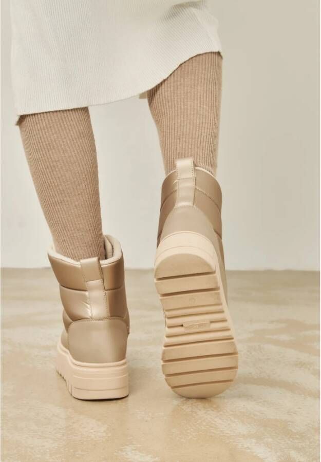 Cesare Gaspari Elegante winterlaarzen Beige Dames
