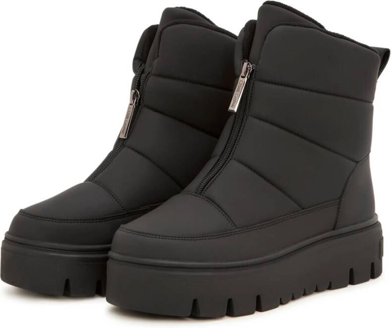Cesare Gaspari Stijlvolle Winterlaarzen Black Dames