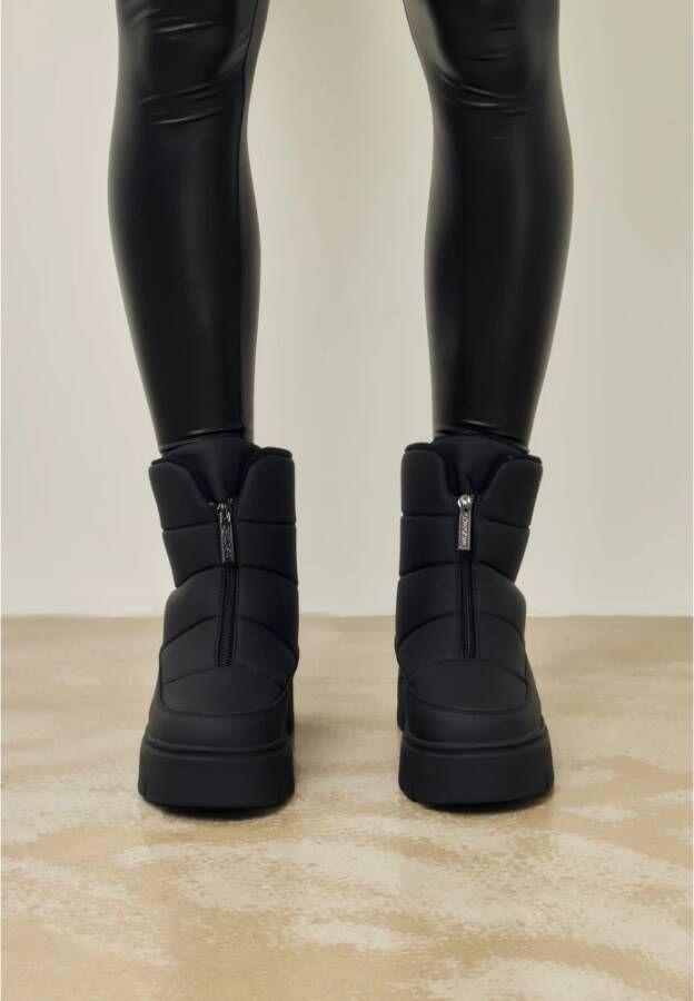 Cesare Gaspari Stijlvolle Winterlaarzen Black Dames