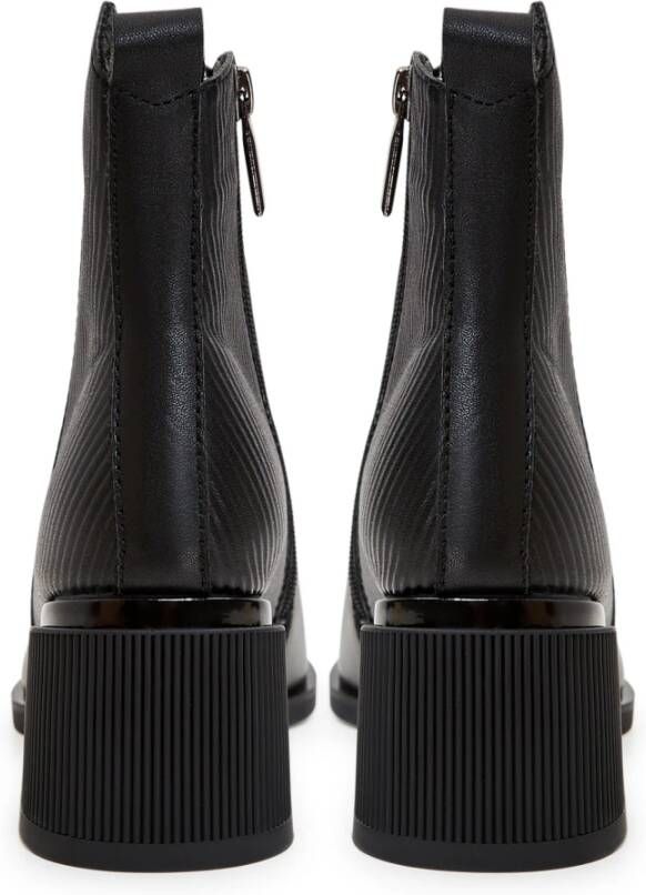 Cesare Gaspari Stijlvolle Zwarte Enkellaarzen Black Dames
