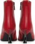 Cesare Gaspari Stiletto Classic Enkellaarzen Red Dames - Thumbnail 11