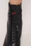 Cesare Gaspari Stiletto Classic Enkellaarzen Zwart Black Dames - Thumbnail 11