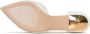 Cesare Gaspari Stiletto High Heeled Sandals Malena White - Thumbnail 2