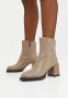 Cesare Gaspari Casual hoge hak enkellaarsjes Beige Dames - Thumbnail 23