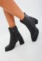 Cesare Gaspari Casual hoge hak enkellaarsjes Beige Dames - Thumbnail 10