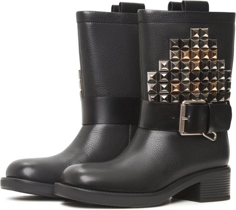 Cesare Gaspari Studded Enkellaarsjes Joan Zwart
